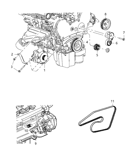 2007 Dodge Magnum Alternator Diagram 1 - Thumbnail