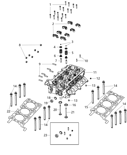 2020 Jeep Wrangler Cylinder Heads Diagram 3 - Thumbnail
