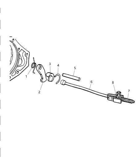 2000 Jeep Wrangler Parking Sprag Diagram 1 - Thumbnail