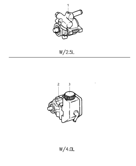 2001 Jeep Wrangler Repair Kit Diagram for 5066223AA