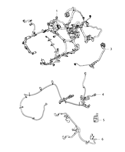 2015 Ram ProMaster 2500 Wiring, Engine Diagram 1 - Thumbnail