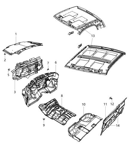2018 Ram 3500 Cab Chassis Silencers Diagram