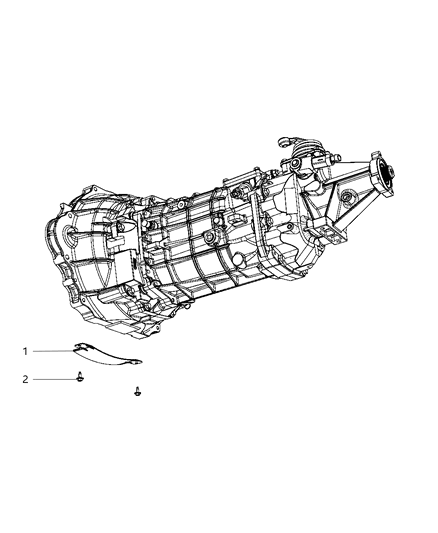 2016 Dodge Viper Mounting Covers And Shields Diagram 1 - Thumbnail
