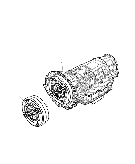 2003 Jeep Grand Cherokee Transmission Assembly Diagram 2 - Thumbnail