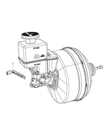 2021 Jeep Gladiator Sensors - Brake Diagram 1 - Thumbnail