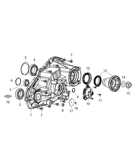 2021 Dodge Durango Case & Related Parts Diagram 5 - Thumbnail
