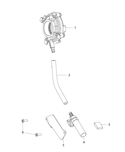 2020 Ram 1500 New Style Oil Pump & Related Parts Diagram 1 - Thumbnail