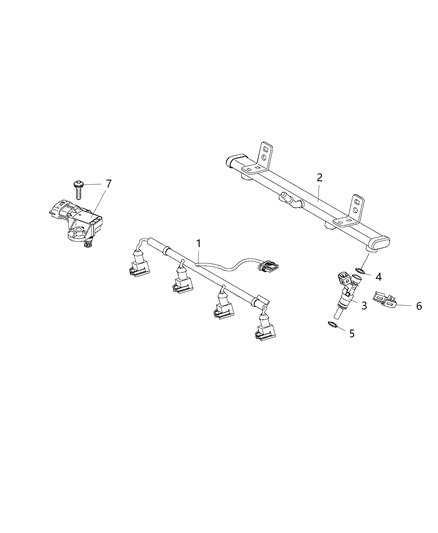 2015 Jeep Renegade Fuel Rail Diagram 1 - Thumbnail