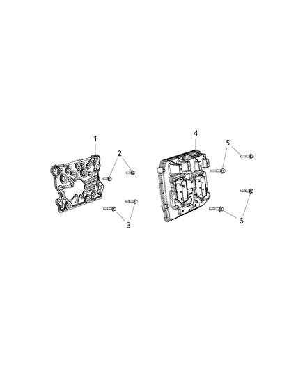 2018 Ram 2500 Module, Powertrain Control Diagram 2 - Thumbnail