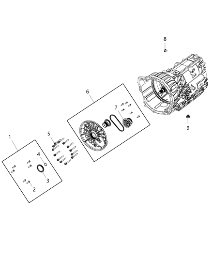 2020 Jeep Wrangler Oil Pump & Related Parts Diagram 5 - Thumbnail