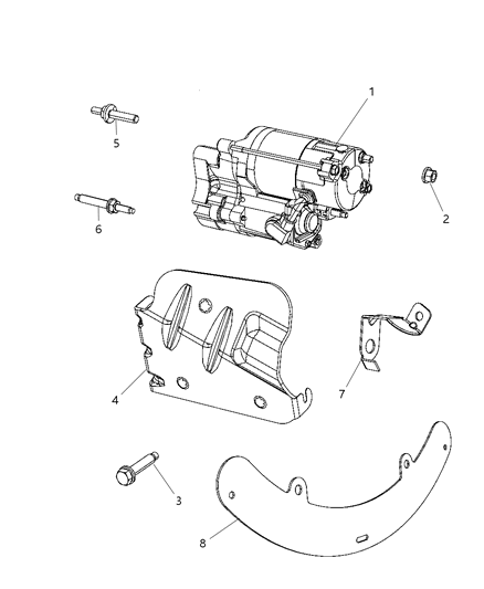 2011 Dodge Challenger Bracket Wiring Harness Diagram for 4608997AC