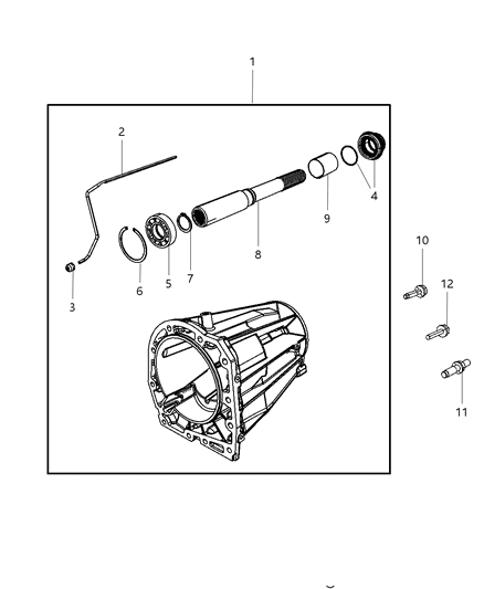 2008 Dodge Durango Case & Extensions & Adapters Diagram 2 - Thumbnail