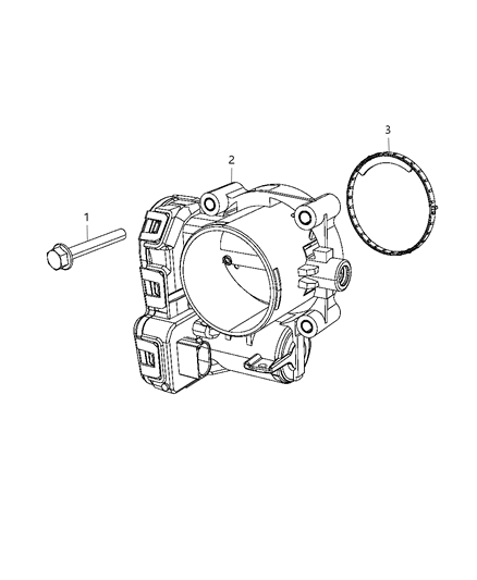 2012 Jeep Liberty Throttle Body Diagram 2 - Thumbnail