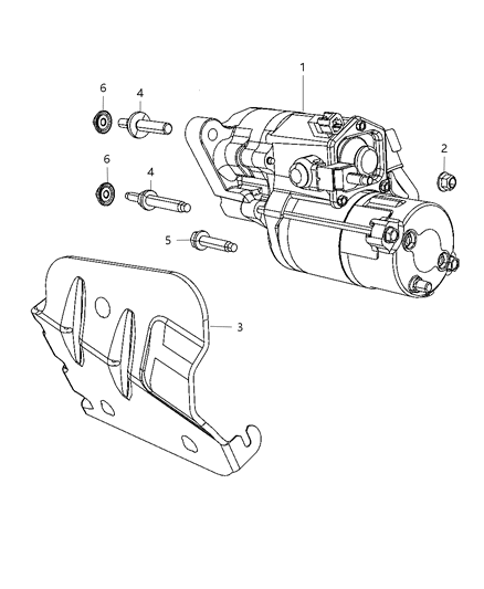 2014 Jeep Grand Cherokee Starter Diagram 4 - Thumbnail