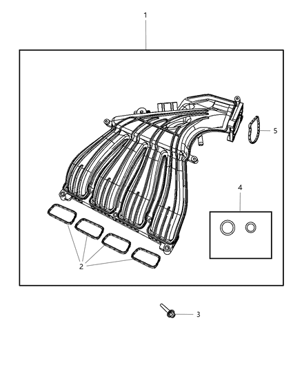 2009 Chrysler PT Cruiser Intake Manifold Diagram 2 - Thumbnail