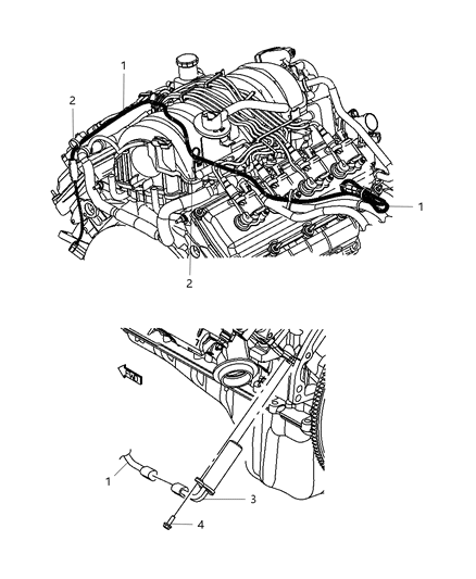 2008 Jeep Commander Engine Cylinder Block Heater Diagram 3 - Thumbnail