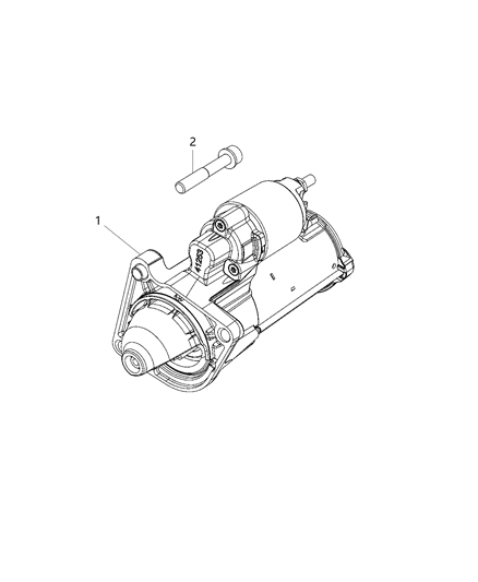 2020 Jeep Renegade Starter Diagram 1 - Thumbnail