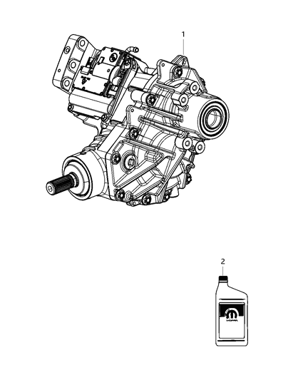 2020 Chrysler Pacifica Power Transfer Unit Diagram 1 - Thumbnail
