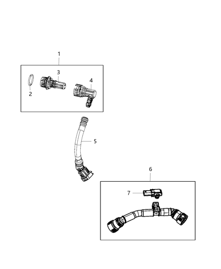 2018 Dodge Challenger Crankcase Ventilation Diagram 4 - Thumbnail
