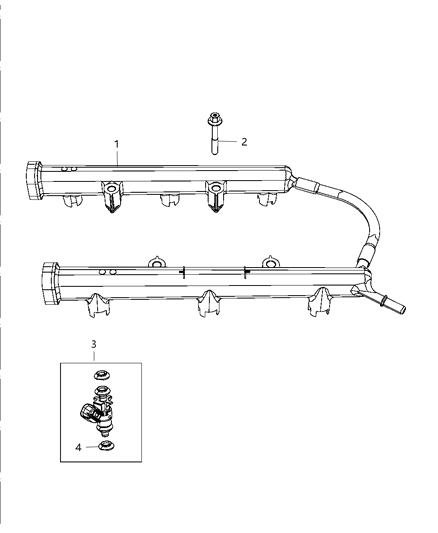 2017 Dodge Challenger Fuel Rail Diagram 1 - Thumbnail