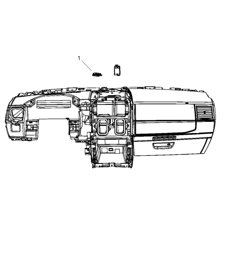 2009 Dodge Grand Caravan Modules Instrument Panel Diagram