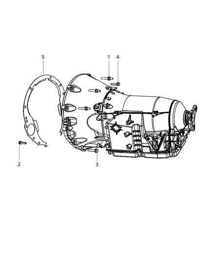 2017 Dodge Charger Mounting Bolts Diagram 5 - Thumbnail