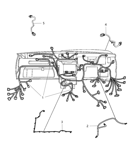 2013 Jeep Grand Cherokee Wiring Steering Wheel Diagram for 68196079AB