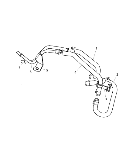 2009 Jeep Compass Fuel Lines & Related Diagram 2 - Thumbnail