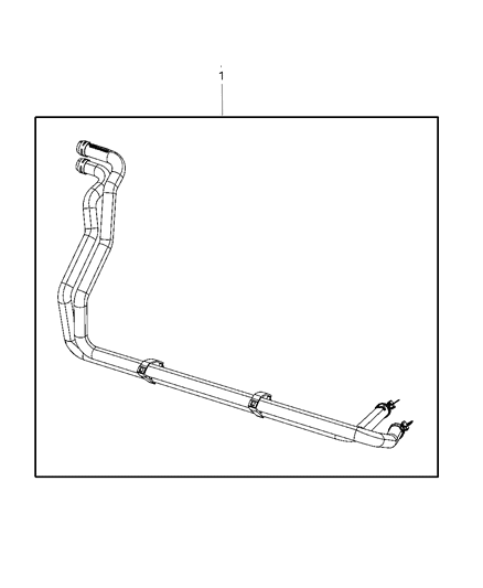 2011 Ram 3500 Cab Chassis Heater Plumbing Diagram 1 - Thumbnail