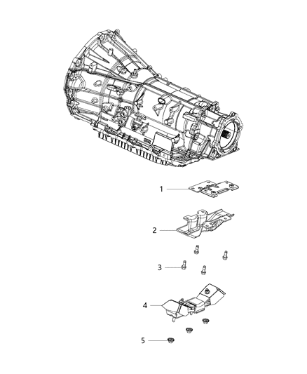 2020 Ram 1500 New Style Mounting Support Diagram 4 - Thumbnail
