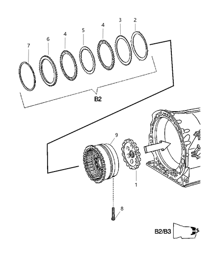 2008 Dodge Sprinter 3500 Multiple Disk Brake Diagram