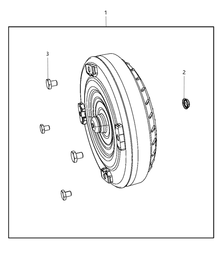 2008 Jeep Wrangler Torque Converter Diagram 1 - Thumbnail