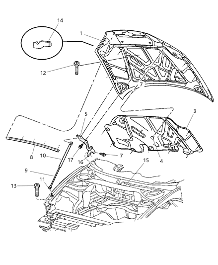 2002 Dodge Intrepid Propeller Gas Diagram for G0004257AB