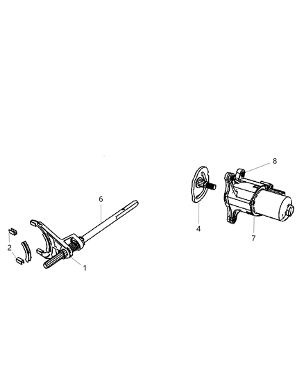2012 Jeep Liberty Forks & Rail Diagram 2 - Thumbnail