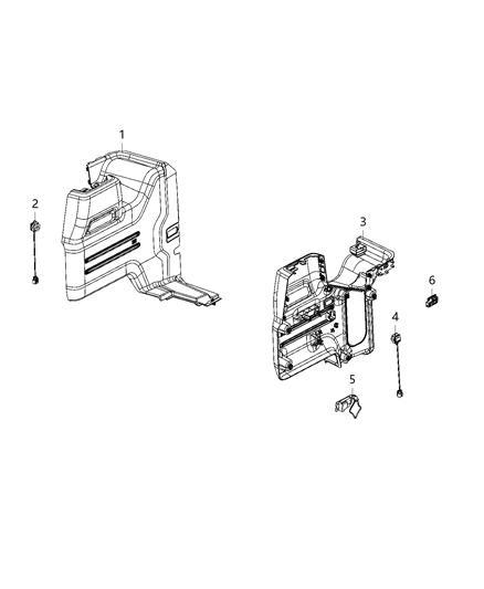 2021 Jeep Wrangler Audio Microphone Diagram 1 - Thumbnail