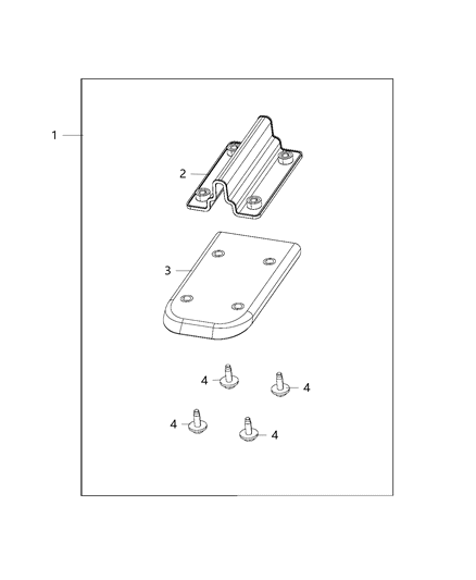2020 Dodge Challenger Front Brakes Diagram 2 - Thumbnail