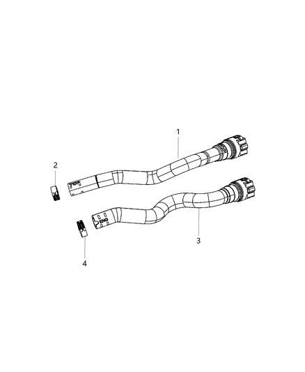 2016 Dodge Dart Heater Hoses Diagram 1 - Thumbnail