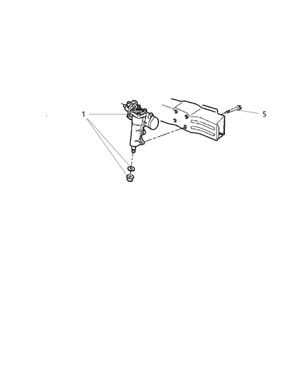 2002 Jeep Grand Cherokee Gear Power Steering Diagram for 52088272AF