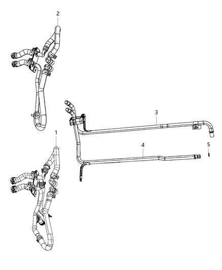 2012 Dodge Durango Heater Plumbing Diagram 2 - Thumbnail