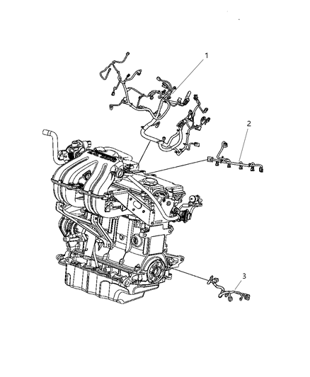 2006 Dodge Caravan Wiring - Engine Diagram 2 - Thumbnail