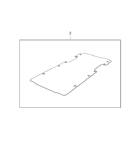2014 Ram ProMaster 3500 Conversion Kit, Cargo Diagram 3 - Thumbnail