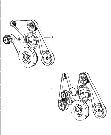 2006 Dodge Ram 3500 Drive Belts Diagram 2 - Thumbnail