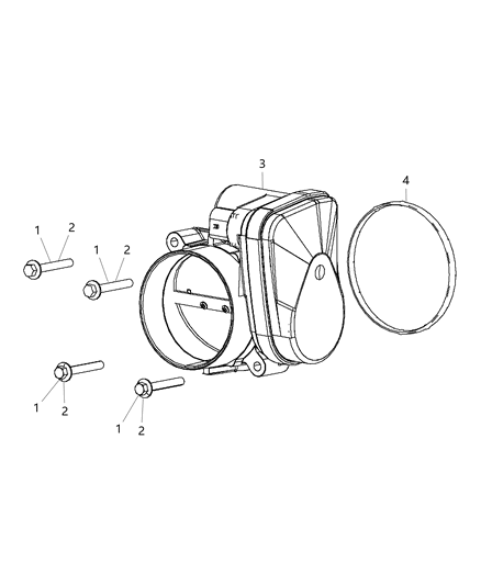2020 Dodge Durango Throttle Body Diagram 2 - Thumbnail