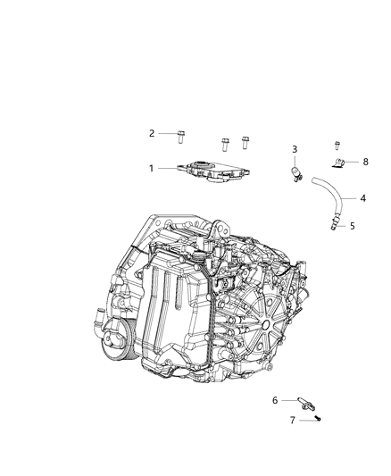 2018 Jeep Compass Sensors , Vents And Quick Connectors Diagram