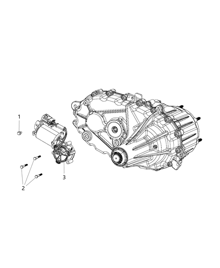 2020 Ram 1500 New Style Gearshift Controls Diagram 2 - Thumbnail