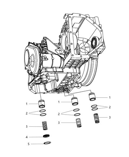 2009 Dodge Journey Accumulator & Related Parts Diagram 1 - Thumbnail