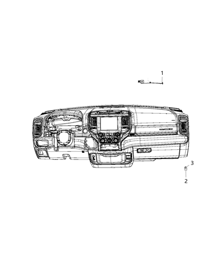2020 Ram 1500 New Style Switches - Body Diagram 1 - Thumbnail