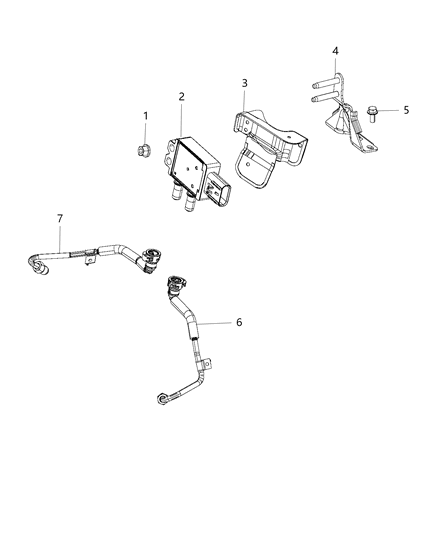 2017 Ram 3500 Pickup Differential Pressure System Diagram