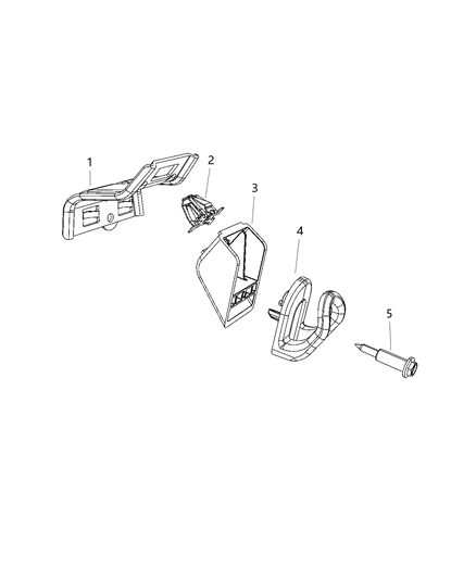 2020 Ram 1500 New Style Coat Hooks And Pull Handles Diagram