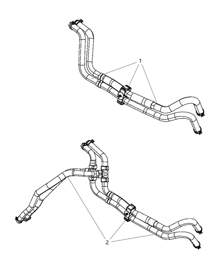 2008 Jeep Commander Heater Plumbing Diagram 1 - Thumbnail